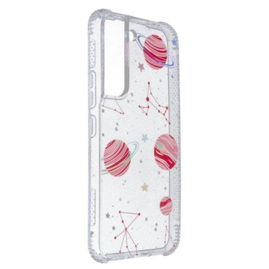 Funda para móvel La Casa de las Carcasas Iridiscente Silicone Leve Transparente para Samsung Galaxy S22