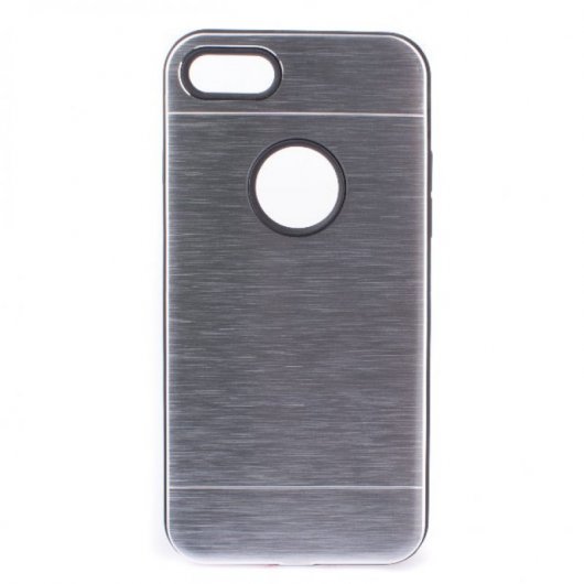 Funda Metalizada Doble Plata iPhone 6 Plus