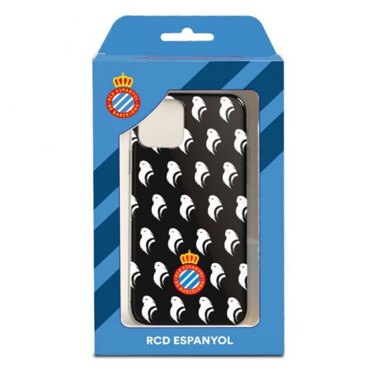 Funda Original Compatible Con Oppo A9 2020 - A5 2020 - Sevilla Trama Gris Sobre Fondo Negro Ss18