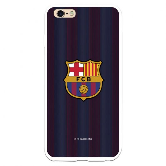 Funda Para Iphone 6 Plus Del Barcelona Rayas Blaugrana - Licencia Oficial Fc Barcelona