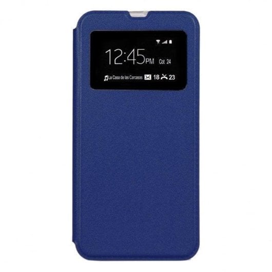 Funda para móvil La Casa de las Carcasas Libro Poliuretano Negro Magnético para Samsung Galaxy A40