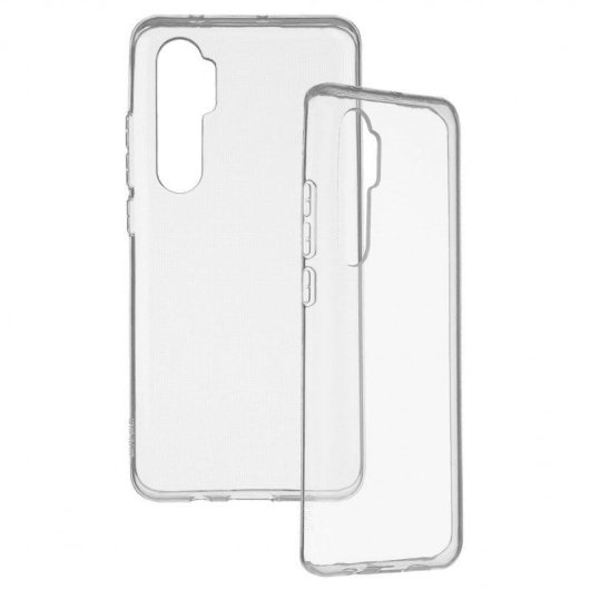Funda para móvil La Casa de las Carcasas Silicona Transparente Ligera para Xiaomi Mi Note 10 Lite