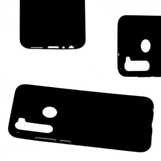 Funda para móvil La Casa de las Carcasas Lisa Silicona Ligera Protección máxima para Xiaomi Redmi Note 8