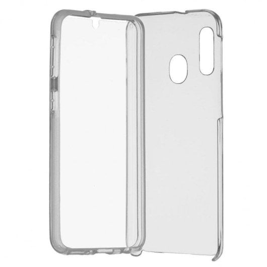 Funda para móvel La Casa de las Carcasas Cromada com Tampa Policarbonato Prateada para Samsung Galaxy A40