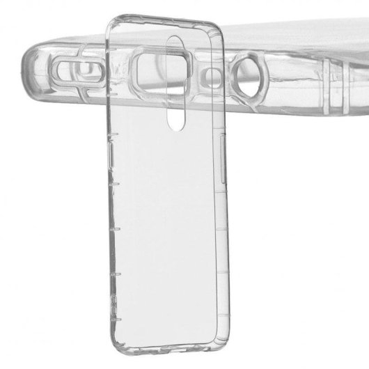 Funda para móvil La Casa de las Carcasas Degradada Silicona Negra para Oppo A5 2020