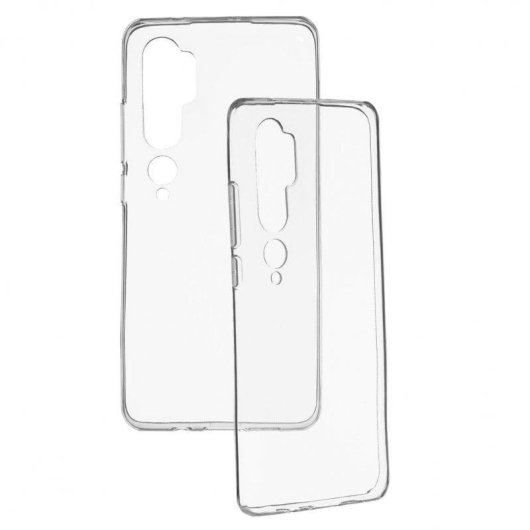 Funda para móvil La Casa de las Carcasas Silicona Transparente Ligera para Xiaomi Mi Note 10 Pro