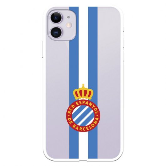 Funda Para Realme 12 Pro Plus 5G Del RCD Espanyol - Silicona Transparente Con Escudo Oficial