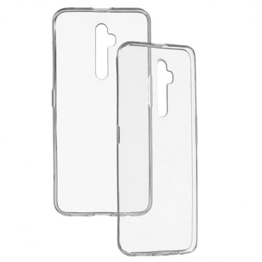 Capa Silicone Transparente La Casa de las Carcasas para Oppo Reno 2z