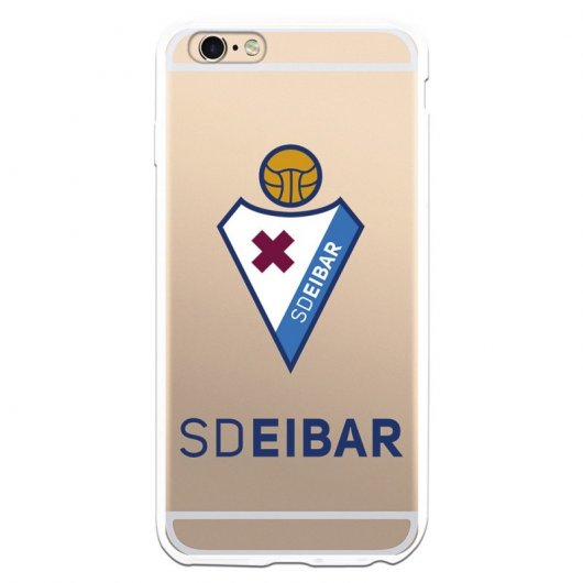 Funda Para Iphone 6 Plus Del Eibar Escudo Transparente - Licencia Oficial Sd Eibar