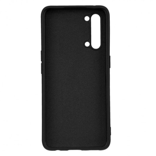 Funda para móvil La Casa de Las Carcasas Ultra Suave Negra Cover para Oppo Find X2 Lite