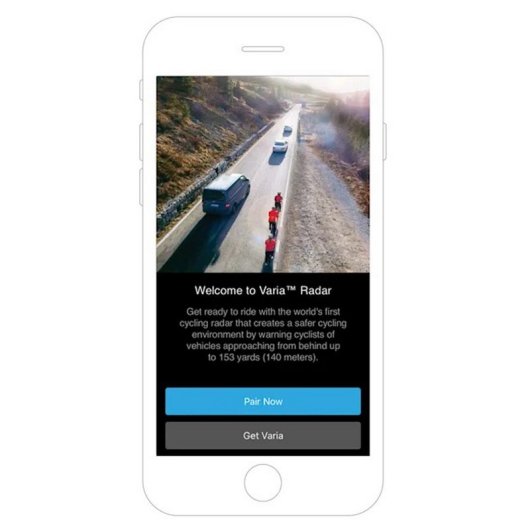 Lumiere de velo Garmin Varia RTL515 Radar arriere LED 65 lm IPX7