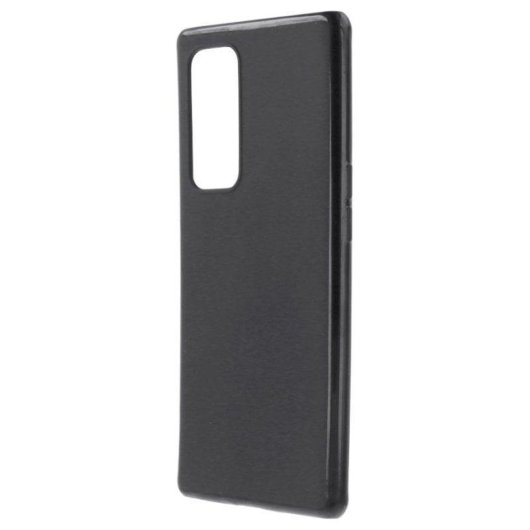 Funda para móvil La Casa de las Carcasas Silicona Lisa Negra para Oppo Find X3 Neo