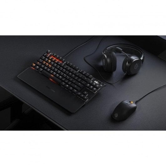 Ratón SteelSeries Prime+ Gaming USB 18000DPI Nero Interruttori OM Sensor TrueMove Pro+