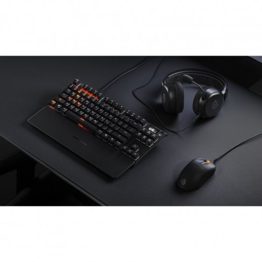 Mouse da gioco SteelSeries Prime+ 18000 DPI Nero