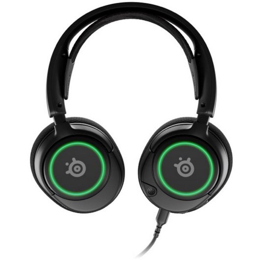 Auriculares SteelSeries Arctis Nova 3 bedraad USB-C Gaming met AI Ruisonderdrukking RGB Zwart