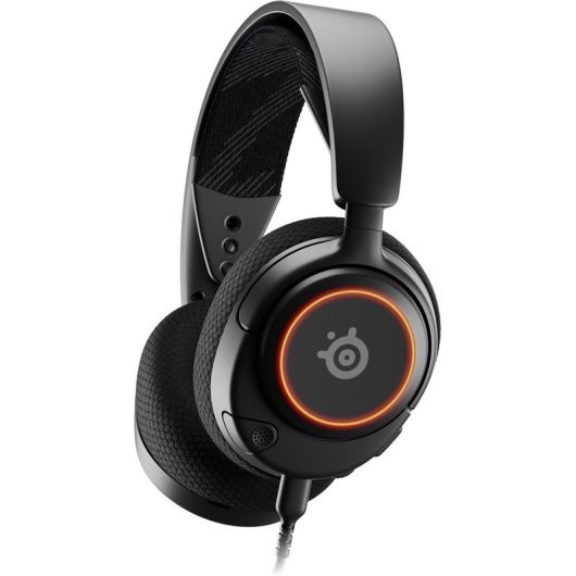 Auriculares SteelSeries Arctis Nova 3 bedraad USB-C Gaming met AI Ruisonderdrukking RGB Zwart