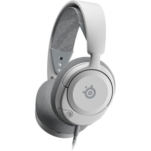 SteelSeries Arctis Nova 1 bedrade gaming headset met ruisonderdrukking, 3,5 mm, wit