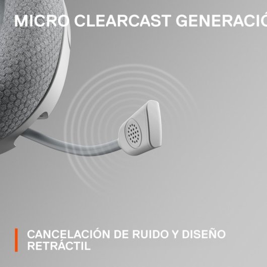 SteelSeries Arctis Nova 1 bedrade gaming headset met ruisonderdrukking, 3,5 mm, wit