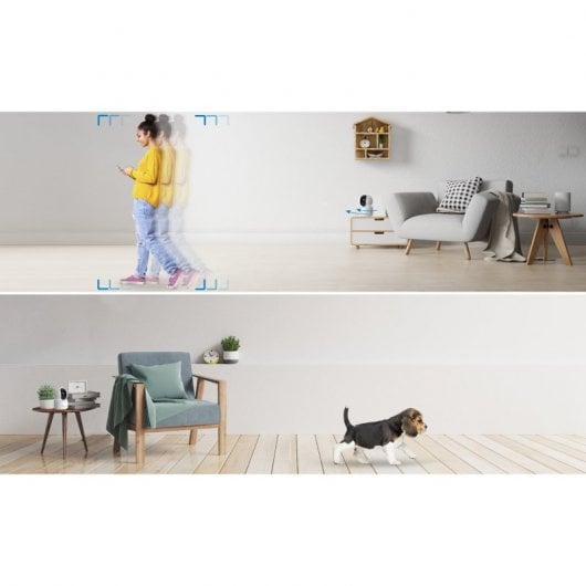 Nivian NVS-IPC-IS4 Caméra de Surveillance WiFi Intérieure 2k Blanc