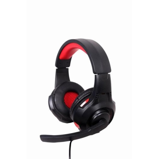 Auriculares Gembird GHS-U-5.1-01 kabelgebunden USB Gaming 5.1 Surround Mikrofon Schwarz Rot