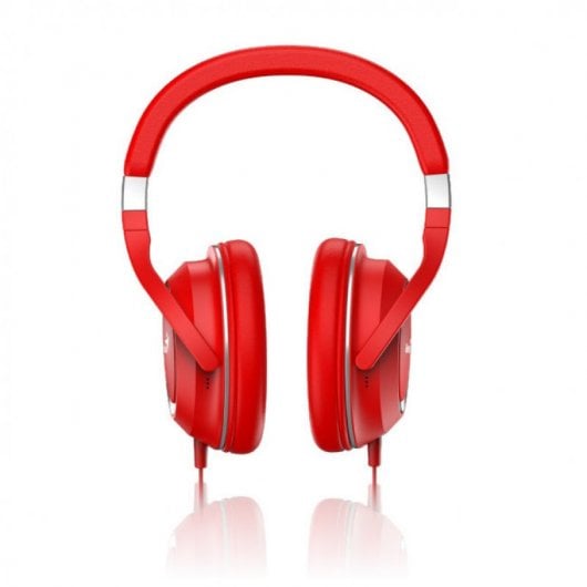 Genius HS-610 Auriculares con Micrófono Rojos