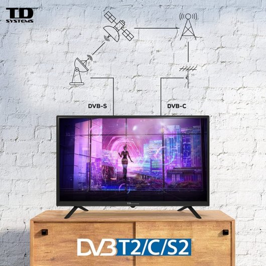 TD Systems K32DLC16H 32" DLED HD Ready