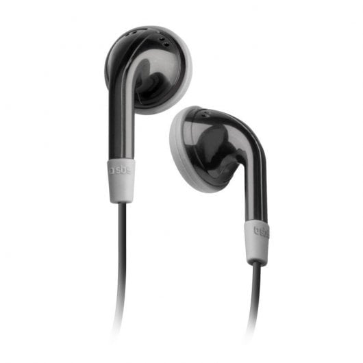 SBS Duo Cuffie Stereo con Microfono Integrato Nere