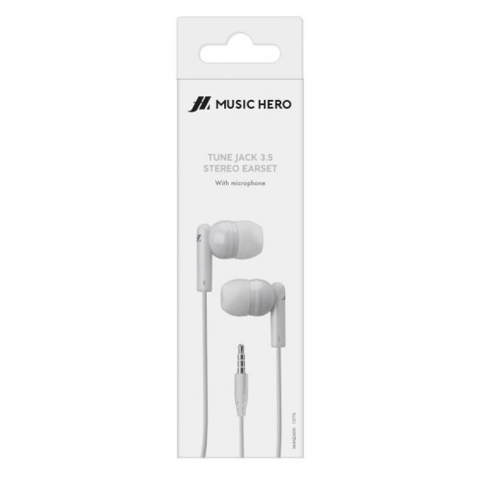SBS Tune Auriculares Brancos