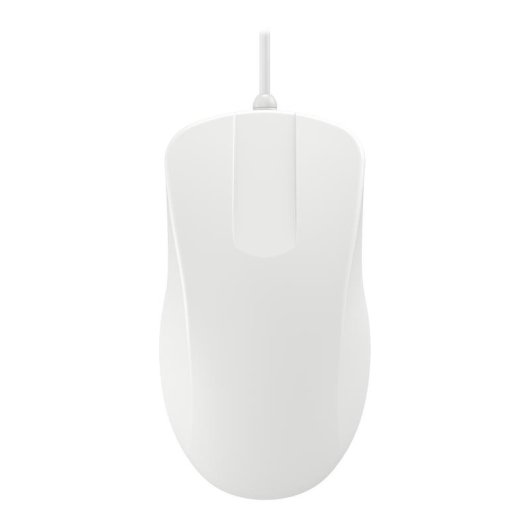 Mouse Active Key AK-PMH1 USB 1000DPI Bianco Ambidestro Lavabile
