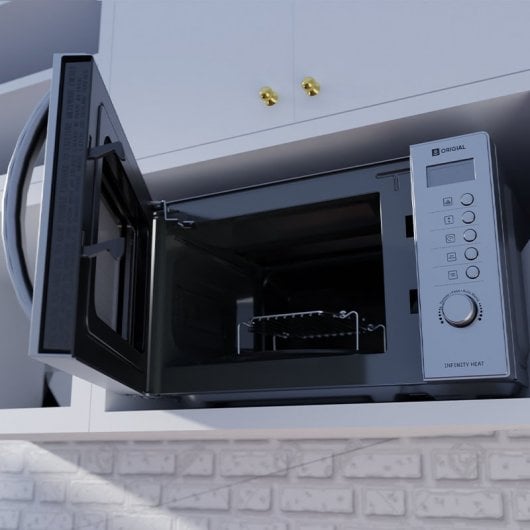 Origial ORIMICG20FSS Infinityheat Microondas con Grill 20L 1000W Silver