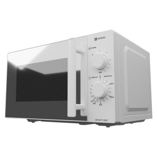 Origial ORIMICG20FSMIRW Infinityheat Microondas con Grill 20L 1000W Blanco
