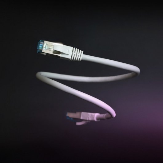 Nanocable Cable de Red Cat.7 600MHz LSZH SFTP PIMF AWG26 25cm Gris