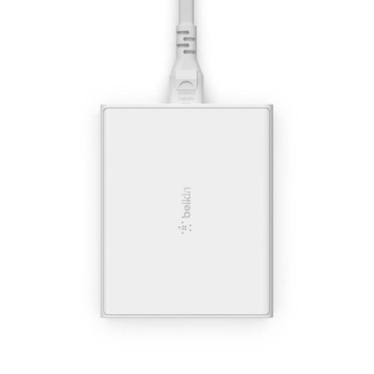 Ladegerät Belkin WCH010VFWH GaN 108W 4 Ports USB-C USB-A PD 3.0 Weiß 2m