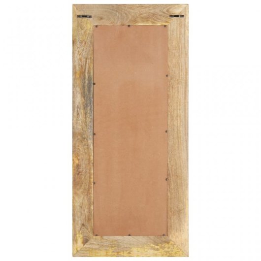 Vidaxl Espejo De Madera Maciza De Mango 50x3x110 Cm