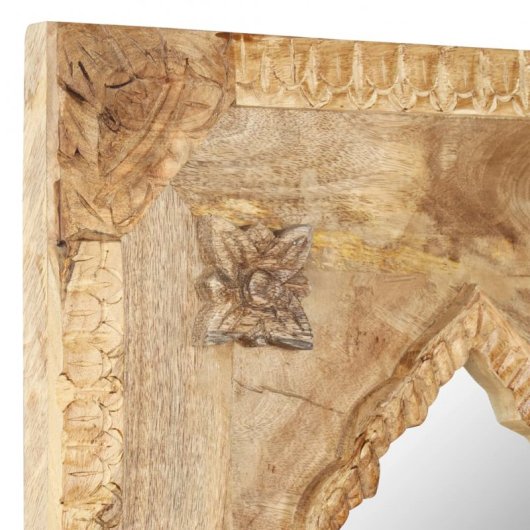 Vidaxl Espejo De Madera Maciza De Mango 50x3x110 Cm
