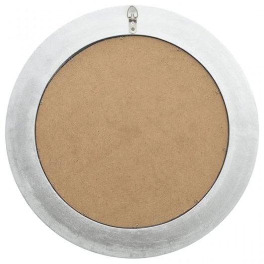Vidaxl Espejo De Pared Estilo Barroco Plateado 50 Cm