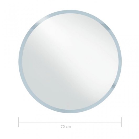 Vidaxl Espejo De Baño Con Led 70 Cm