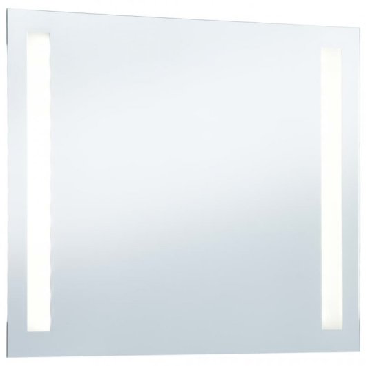 Vidaxl Espejo De Pared De Baño Con Led 80x60 Cm