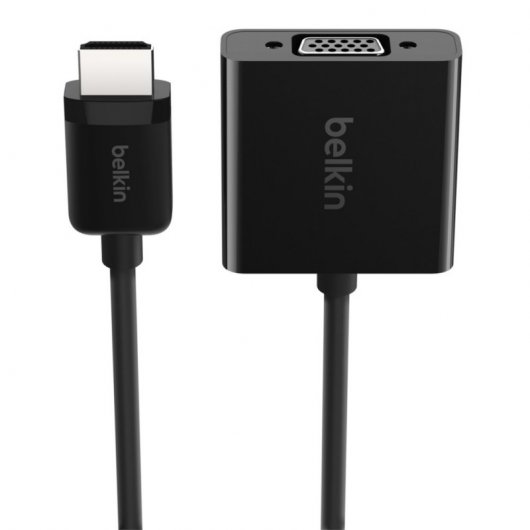 Belkin AV10170BT Videokabel-Adapter 2,5 m VGA (D-Sub) HDMI Typ A (Standard) Schwarz