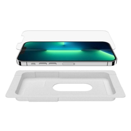 Displayschutz Belkin ScreenForce OVA069zz für iPhone 13/13 Pro, 9H, Antimikrobiell, 0,33 mm
