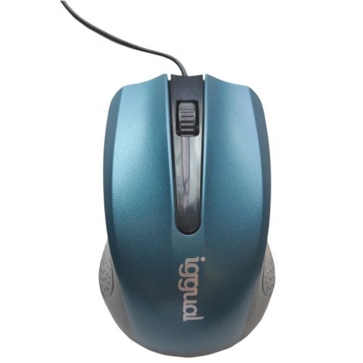 Mouse ottico Iggual Com-Ergonomic-RL 800DPI Blu