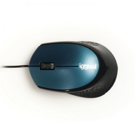 Iggual Com-Ergonomic-R Rato Ótico 800DPI Azul