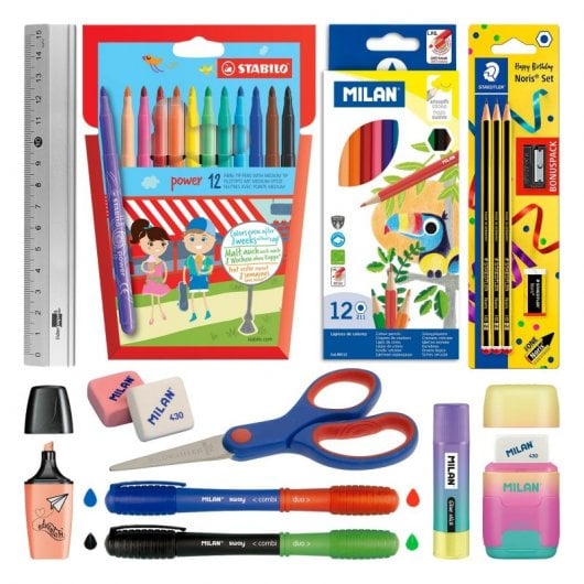 Ecopack Blush - Pack Ahorro Completo Con Material Escolar De Primeras Marcas