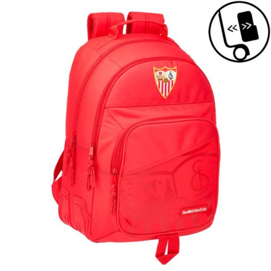 Portefeuille Sevilla Fútbol Club Rouge 12,5 x 9,5 x 1 cm