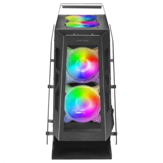 Mars Gaming MC61 Cristal Templado USB 3.2 Negra