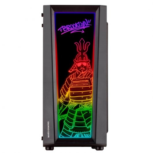 Mars Gaming MC-ART FRGB  Cristal Templado USB 3.0 Negra