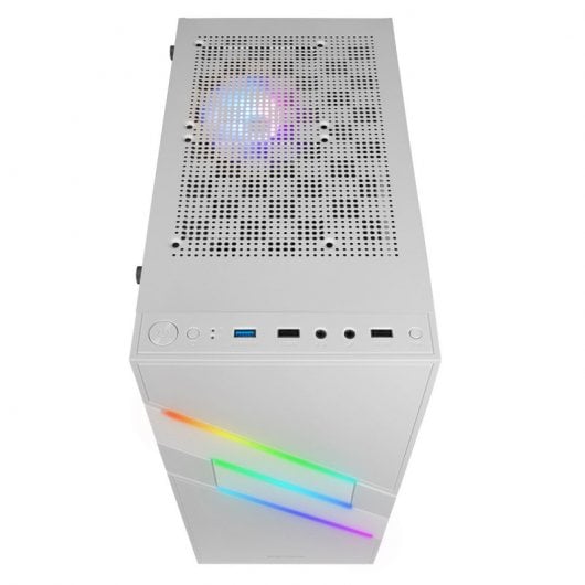 Mars Gaming MC-U3 Cristal Templado ARGB USB 3.0 Blanca
