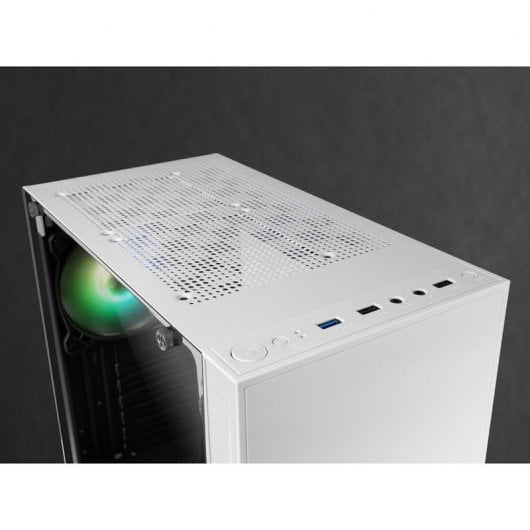 Mars Gaming MC-U3 Cristal Templado ARGB USB 3.0 Blanca