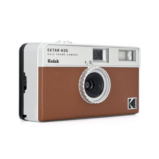 Kodak Ektar H35 35-mm-Analogkamera, Braun