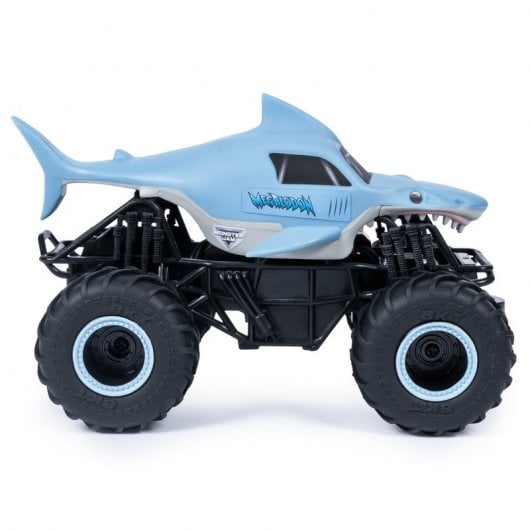 Monster Jam , Megalodon radiocommandé authentique, échelle 1:24, 2,4 GHz, à partir de 4 ans
